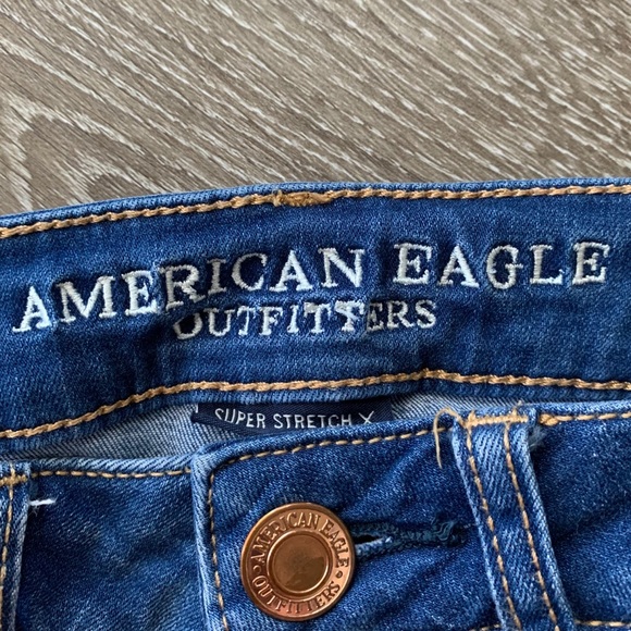 AE American Eagle Super Stretch Jegging 2 Short - Picture 8 of 10